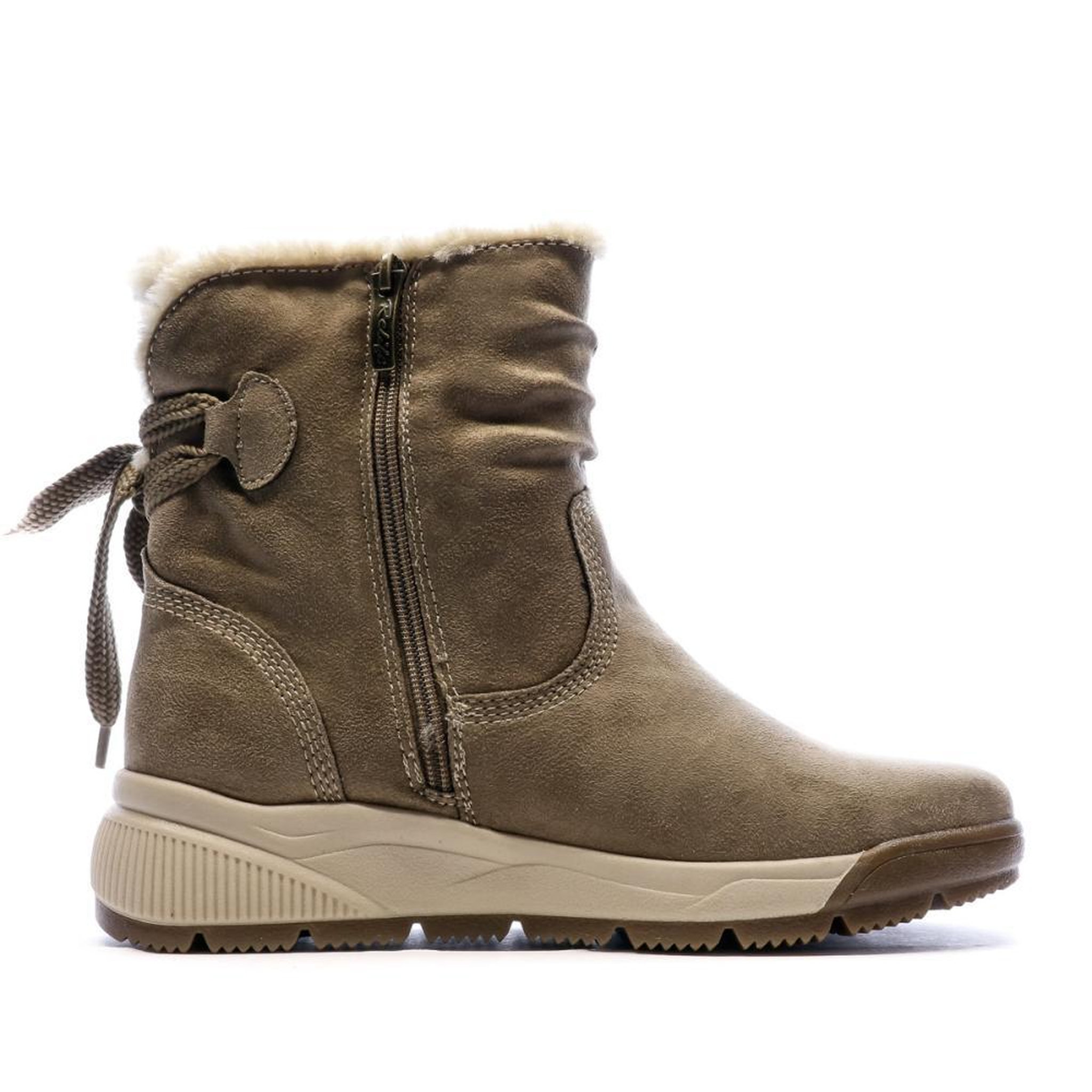 Voir la diapositive 3 : RELIFE Bottines beige femme relife jynfour