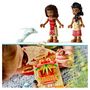 Voir la diapositive 6 : LEGO Disney Princess 43210 Le bateau d'exploration de Vaiana, Jouet avec Mini-Poupée Sina, et Figurine Dauphin