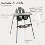 Voir la diapositive 3 : Monsieur Bébé Chaise haute bébé réglable hauteur et tablette