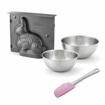 ZENKER Set de 4 ustensiles de pâtisserie moule à gâteaux 2 bols à mélanger et spatule Spécial season Spécial season Zenker  Spécial season