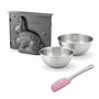 Voir la diapositive 1 : ZENKER Set de 4 ustensiles de pâtisserie moule à gâteaux 2 bols à mélanger et spatule Spécial season Spécial season Zenker  Spécial season