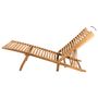 Voir la diapositive 5 : VIDAXL Chaise longue Bois de teck solide