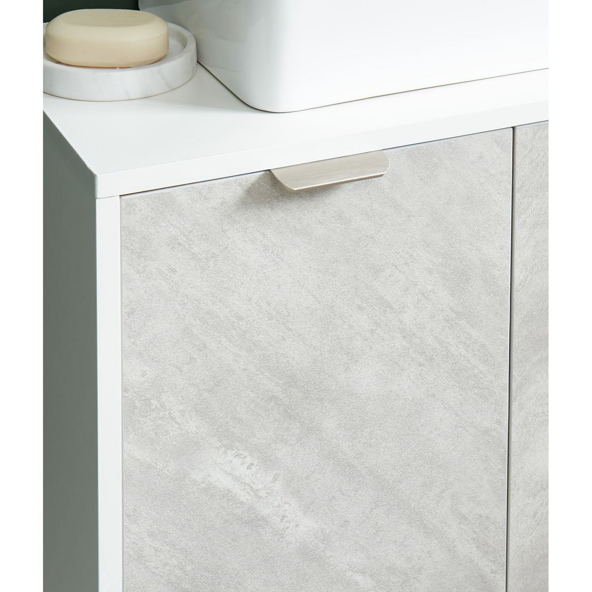 Meuble  de salle de bain sous-vasque 2 portes L60cm ALBUFEIRA