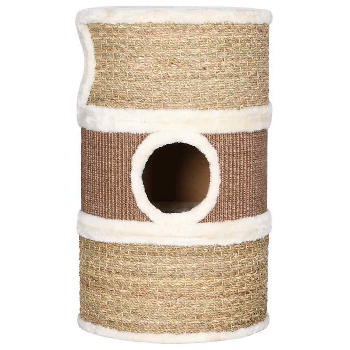 VIDAXL Tonneau a gratter pour chats 60 cm Herbiers marins