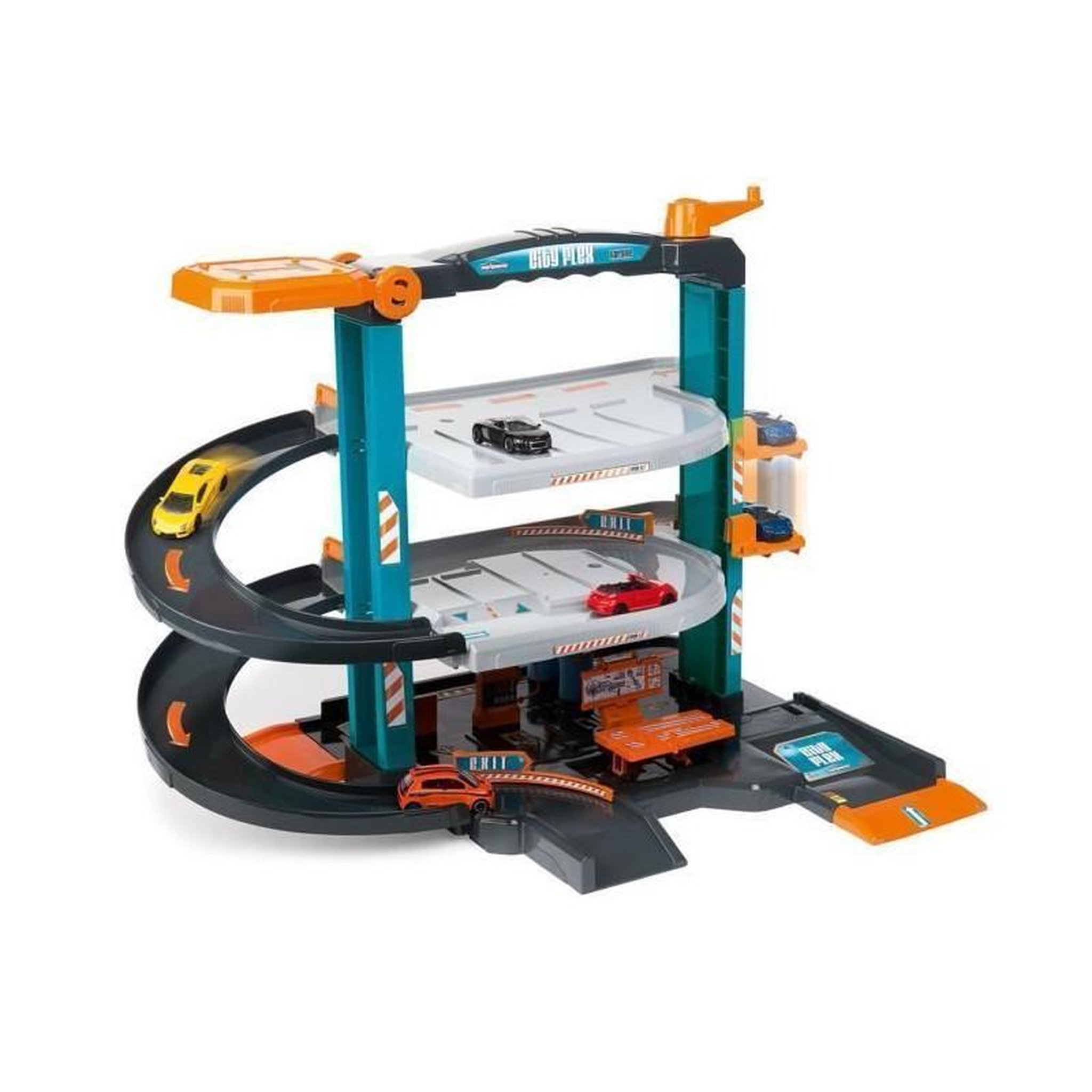 Voir la diapositive 1 : Majorette MAJORETTE Garage City Flex + 5 Veh