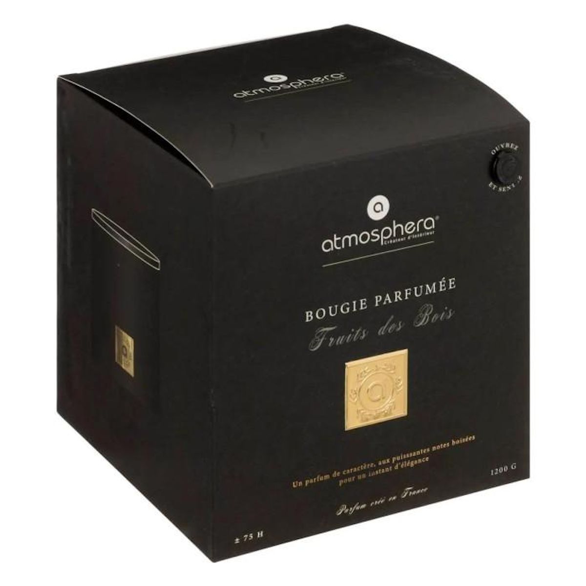 ATMOSPHERA Bougie Parfumée  Enzo  1200g Fruits des Bois