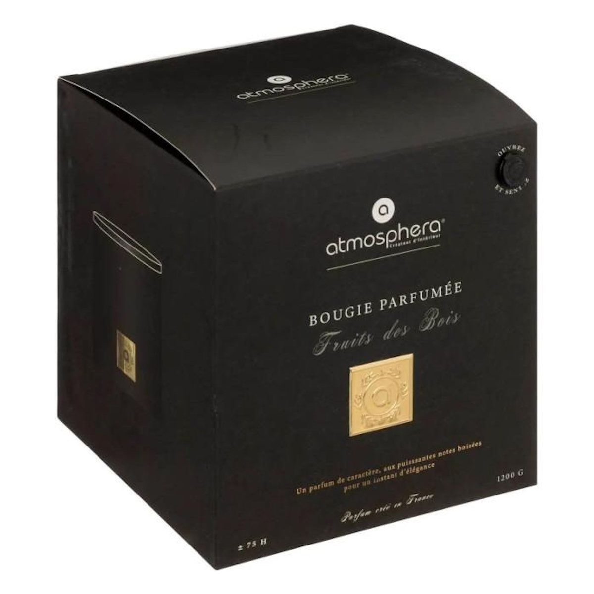 ATMOSPHERA Bougie Parfumée  Enzo  1200g Fruits des Bois