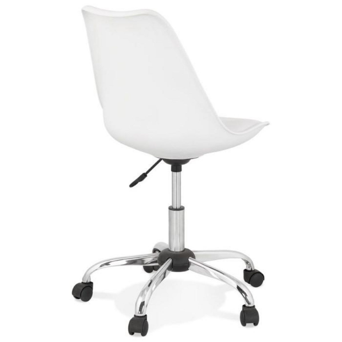 Paris Prix Chaise de Bureau Design  Amidon  81cm Blanc