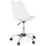 Voir la diapositive 4 : Paris Prix Chaise de Bureau Design  Amidon  81cm Blanc