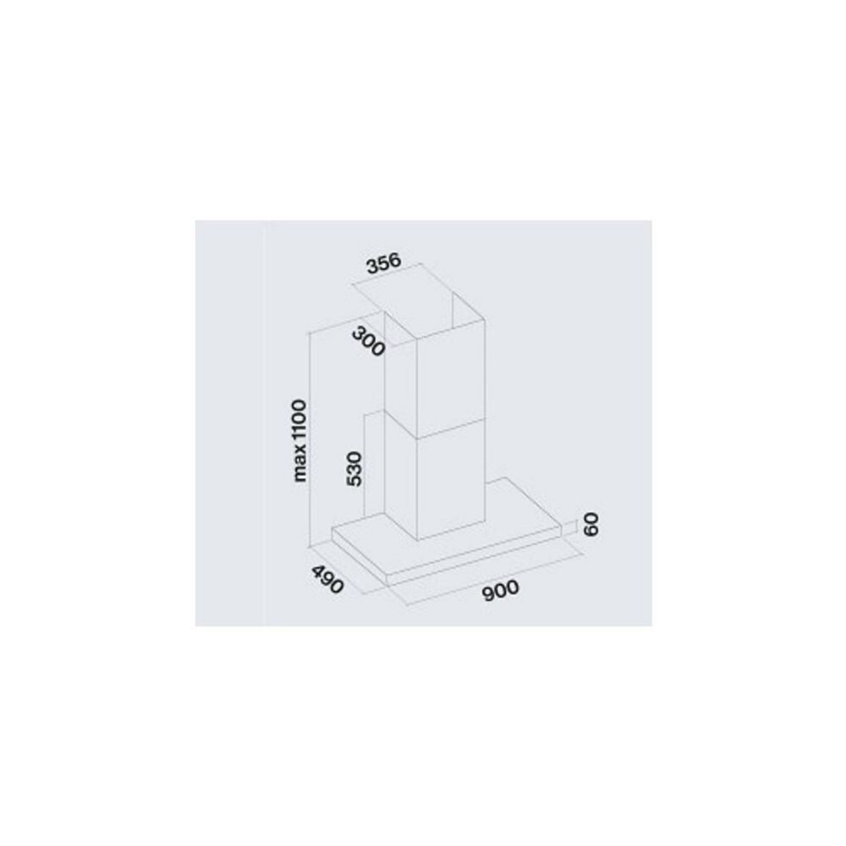 Falmec Hotte décorative murale PLANENRS1430