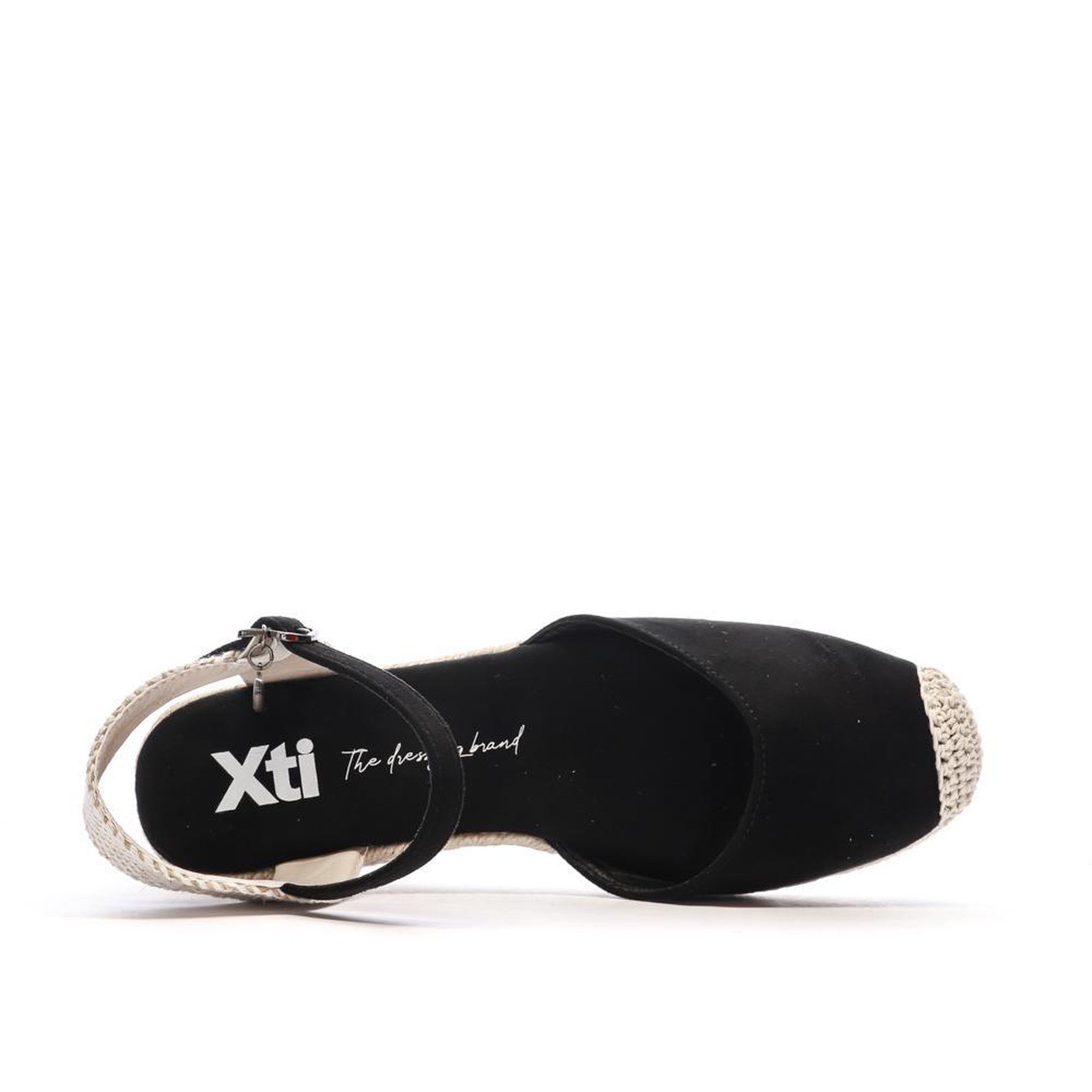 Voir la diapositive 4 : XTI Sandales Noires Femme XTI 144104