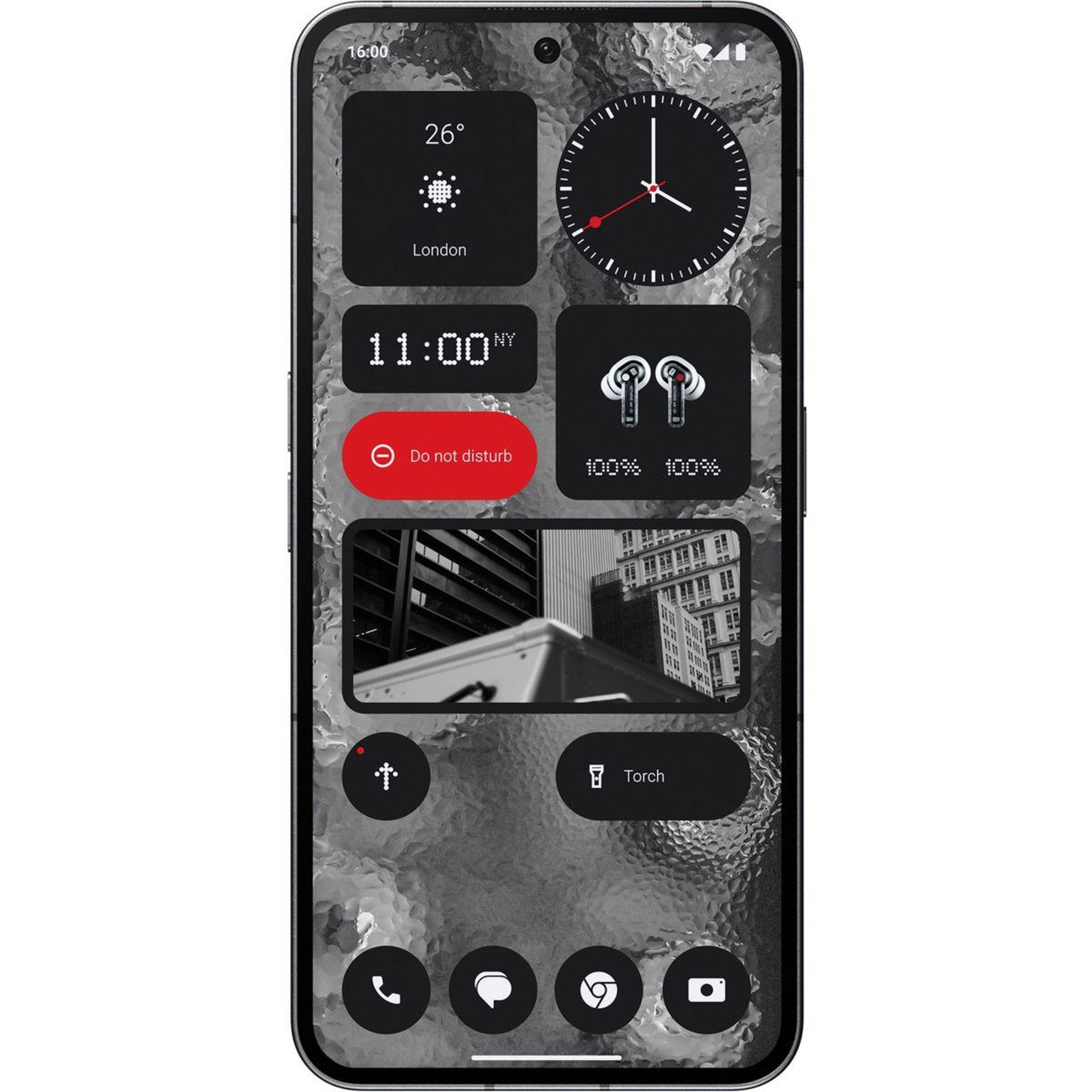 Voir la diapositive 4 : NOTHING Smartphone Phone (2) 12/256Gb Gris
