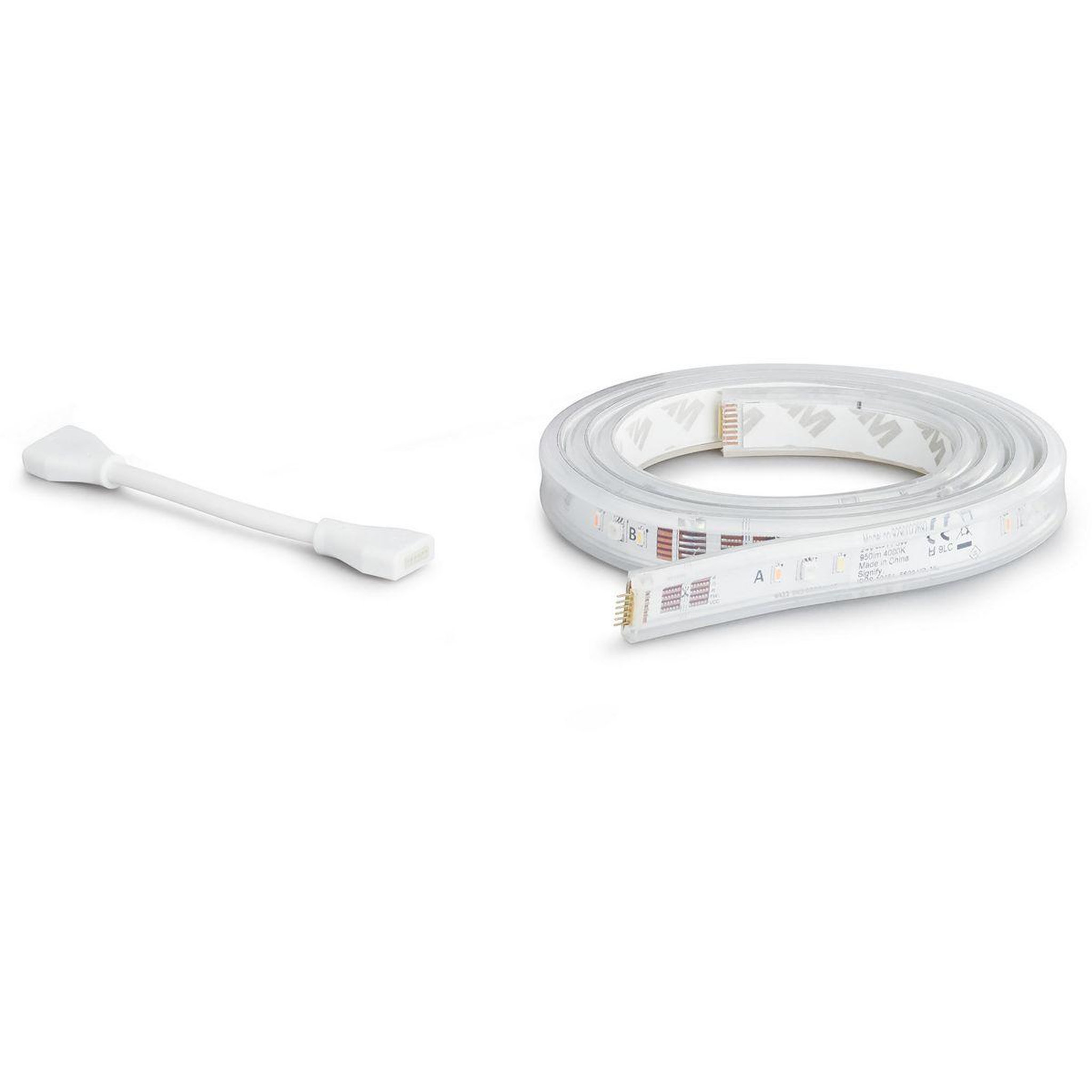 Voir la diapositive 5 : Philips Bandeau LED W&C LightStrip extension 1M