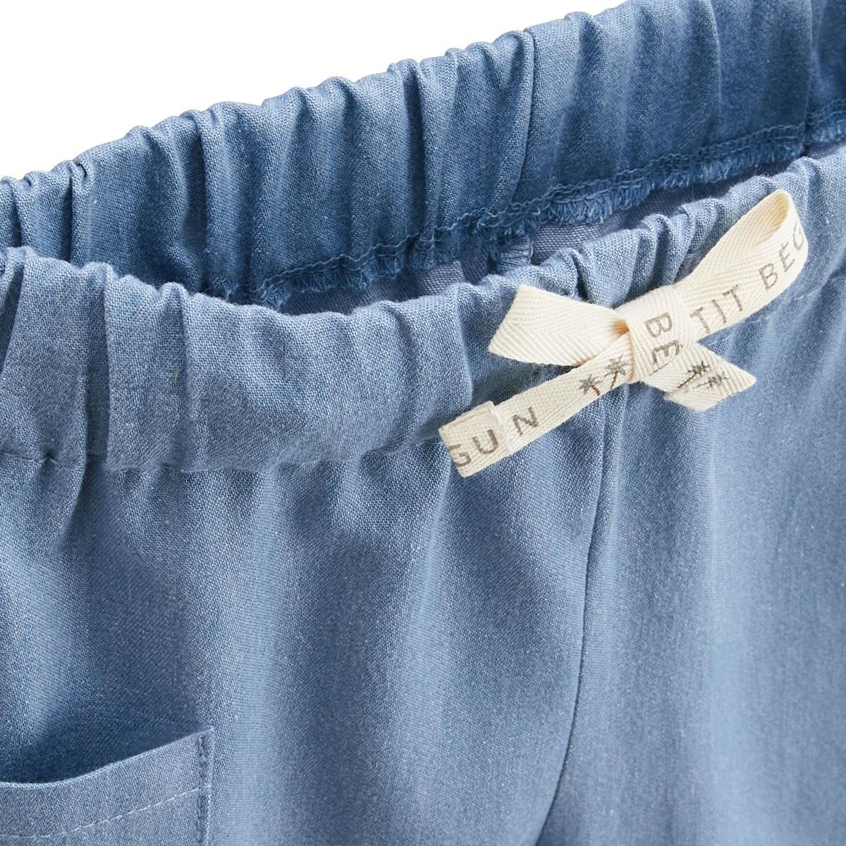 Petit Béguin Short enfant en toile de coton Kanha