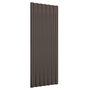 Voir la diapositive 3 : VIDAXL Panneaux de toit 12 pcs Acier enduit de poudre Marron 100x36 cm
