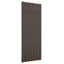 Voir la diapositive 3 : VIDAXL Panneaux de toit 12 pcs Acier enduit de poudre Marron 100x36 cm
