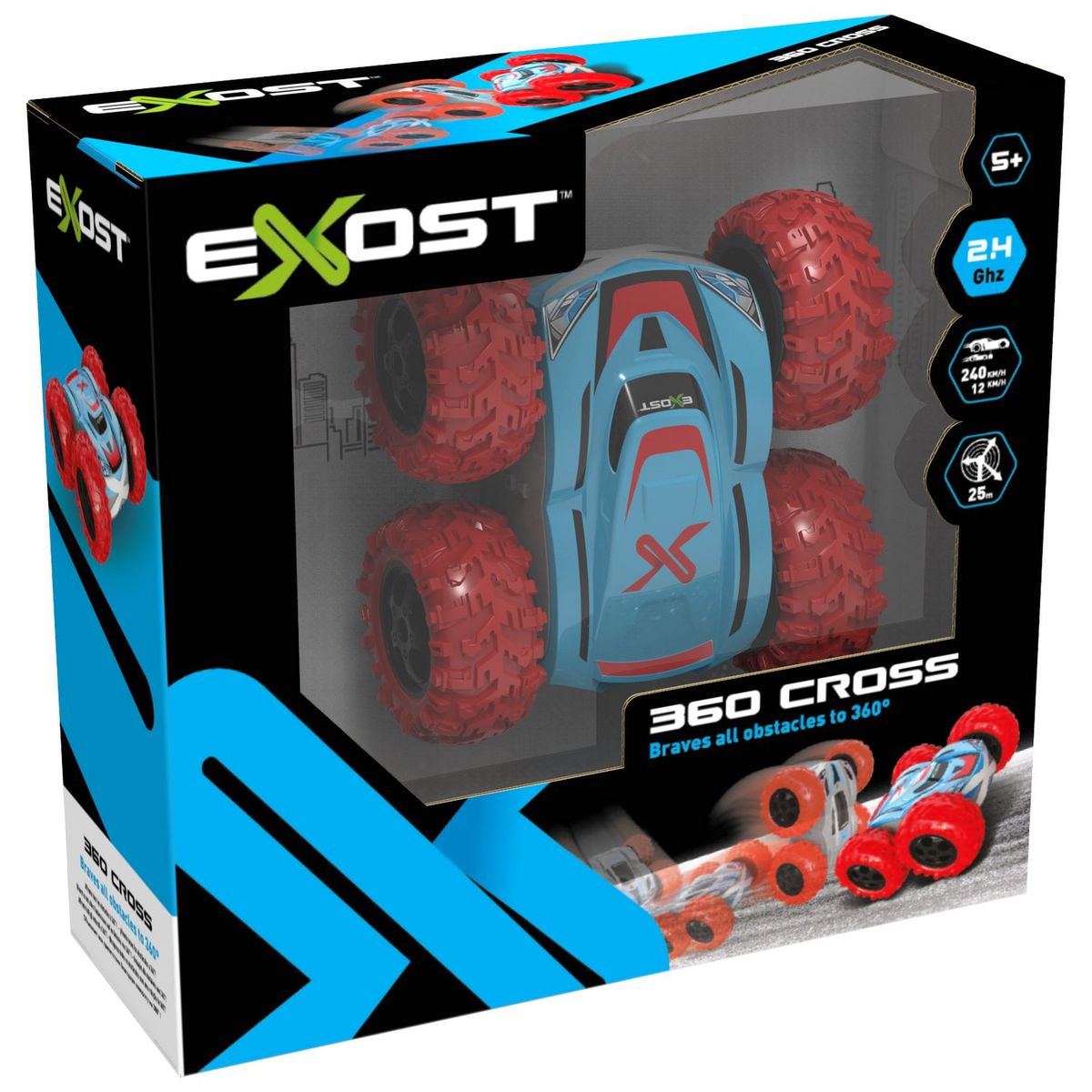 SILVERLIT Voiture radiocommandée 360 Cross 2.4GHZ