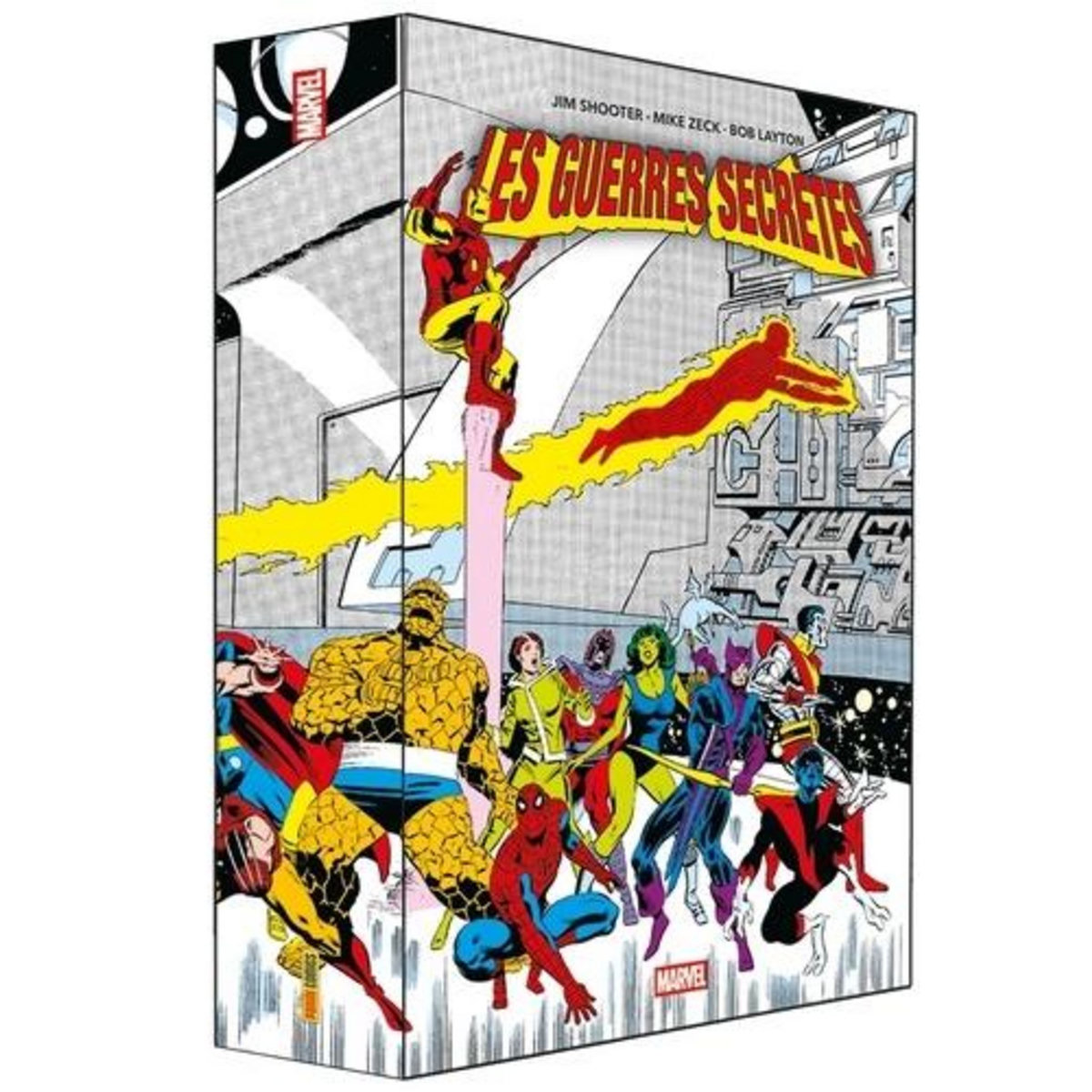 LES GUERRES SECRETES : COFFRET 40E ANNIVERSAIRE. EPISODES 1 A 12, AVEC UN NUMERO SPECIAL, EDITION COLLECTOR, Shooter Jim