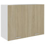 Voir la diapositive 1 : VIDAXL Armoire suspendue Chene sonoma 80x31x60 cm Bois d'ingenierie