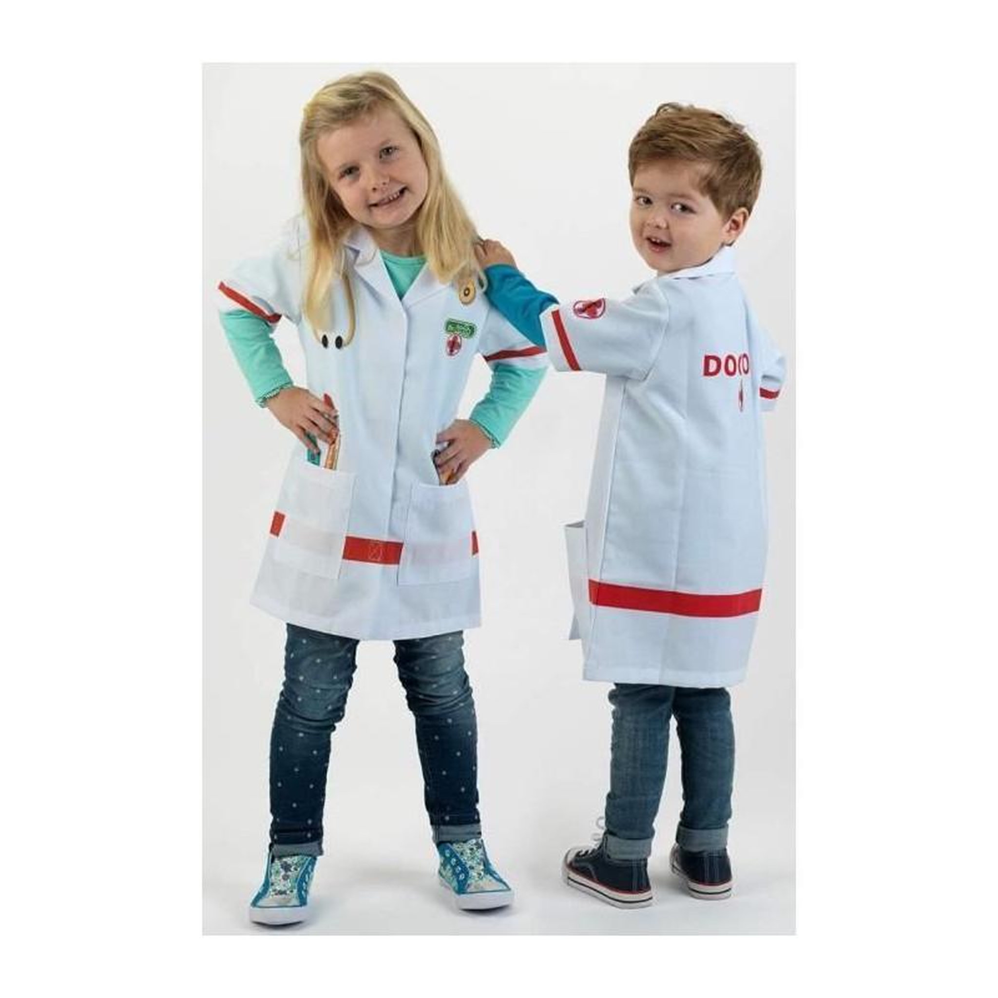 Voir la diapositive 2 : Klein KLEIN - Blouse de docteur imprimee