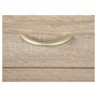 Voir la diapositive 4 : Caisson rangement pour bureau 4 tiroirs L40cm JOVI