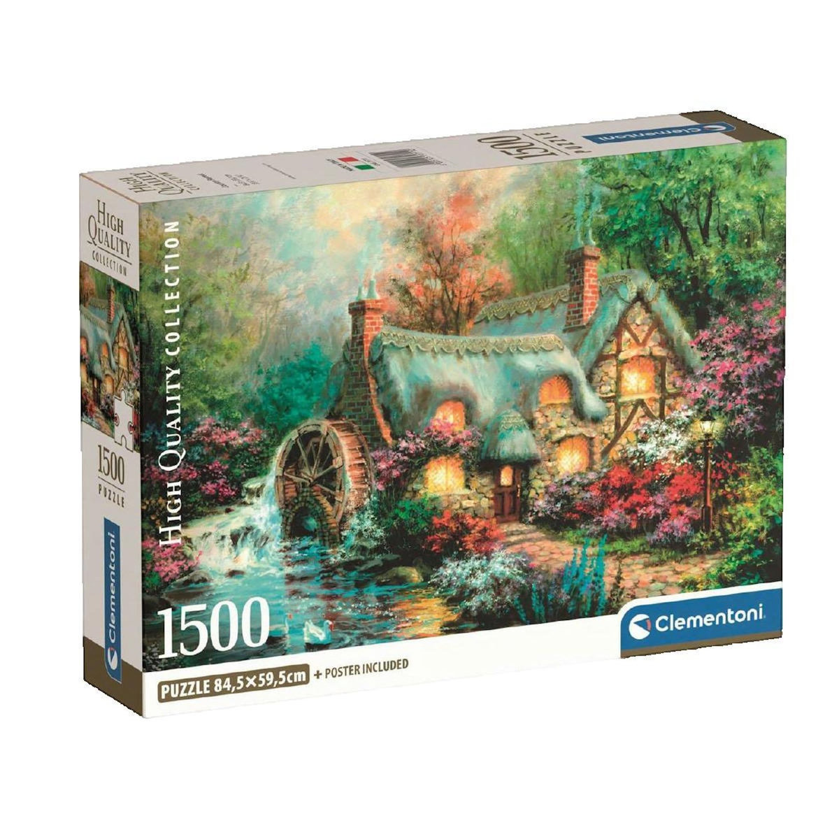 CLEMENTONI Puzzle Clementoni 1500 pièces Retraite champêtre