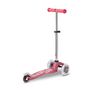 Voir la diapositive 3 : Micro Trottinette  Mobility à trois roues Rose Glitter LED MMD208