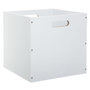 Voir la diapositive 2 : FIVE Boite de Rangement en Bois  Evy  31x31cm Blanc