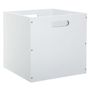 Voir la diapositive 2 : FIVE Boite de Rangement en Bois  Evy  31x31cm Blanc