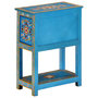 Voir la diapositive 5 : VIDAXL Buffet turquoise 55x30x76 cm bois massif de manguier