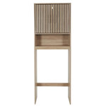 The Home Deco Factory Meuble dessus WC Saulk en bois - Marron