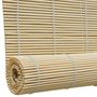 Voir la diapositive 3 : VIDAXL Store a rouleau bambou naturel 150x220 cm