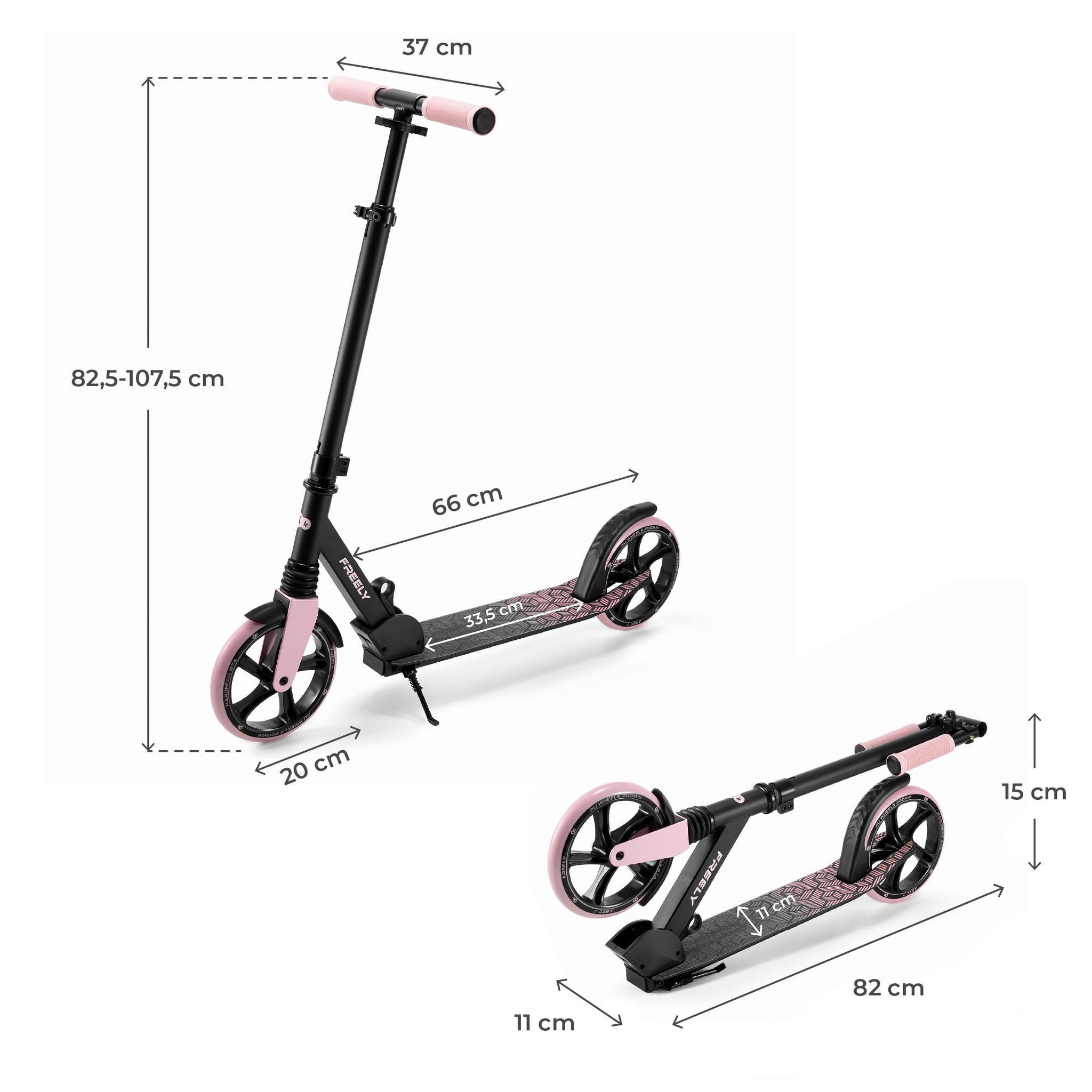 Voir la diapositive 6 : KINDERKRAFT Trottinette pliable urbaine enfant et adulte
