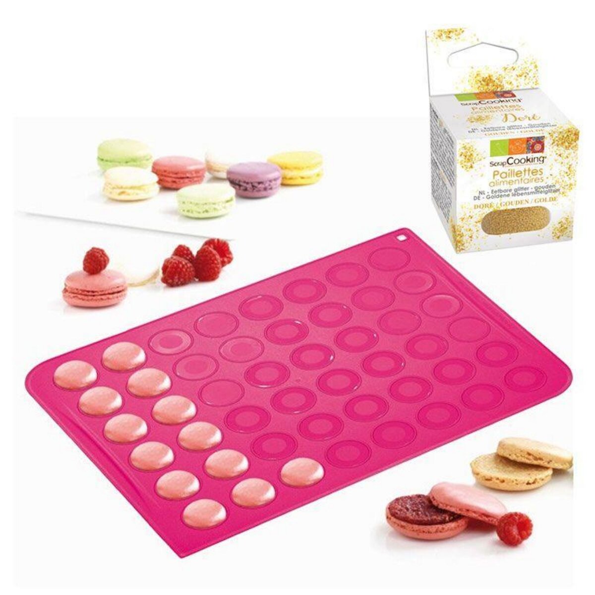 Tapis pâtissier silicone Need'it - Scrapcooking