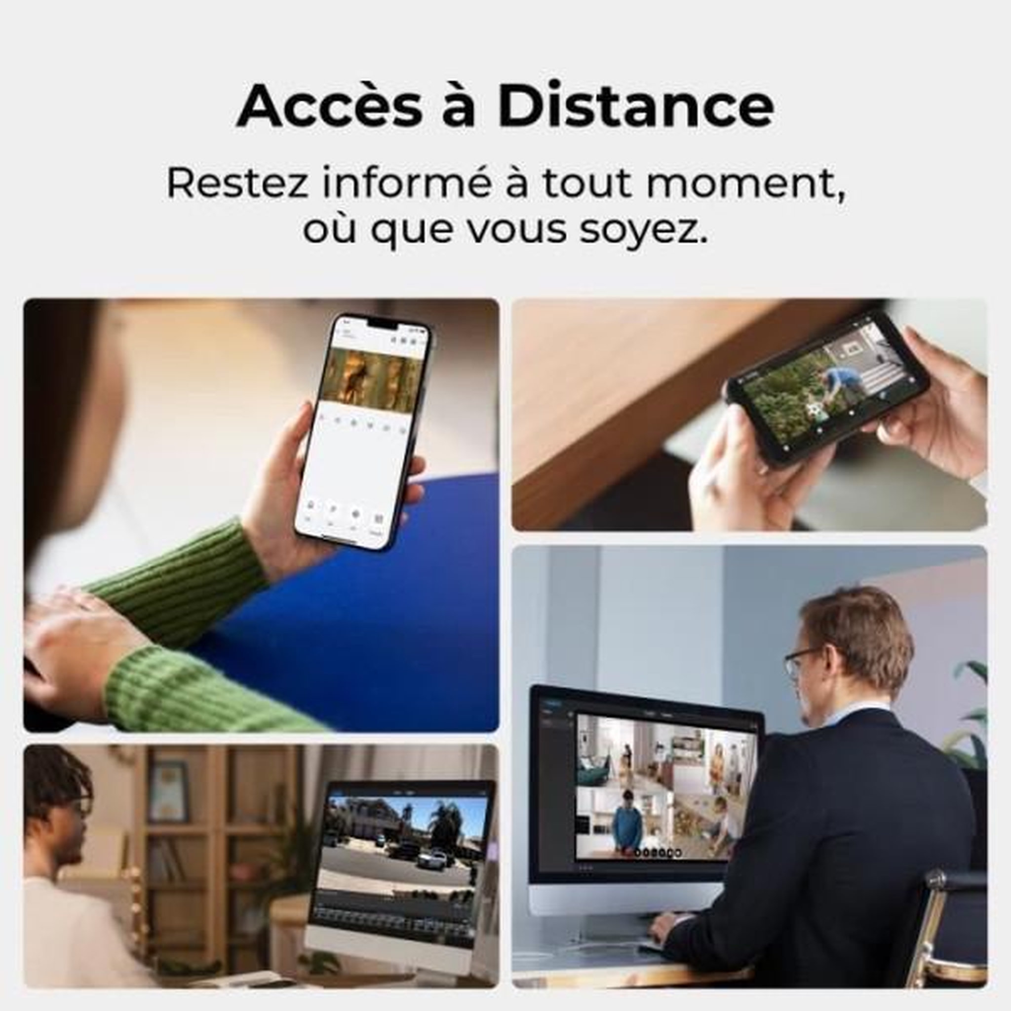 Voir la diapositive 6 : REOLINK Caméra de surveillance e330 3k