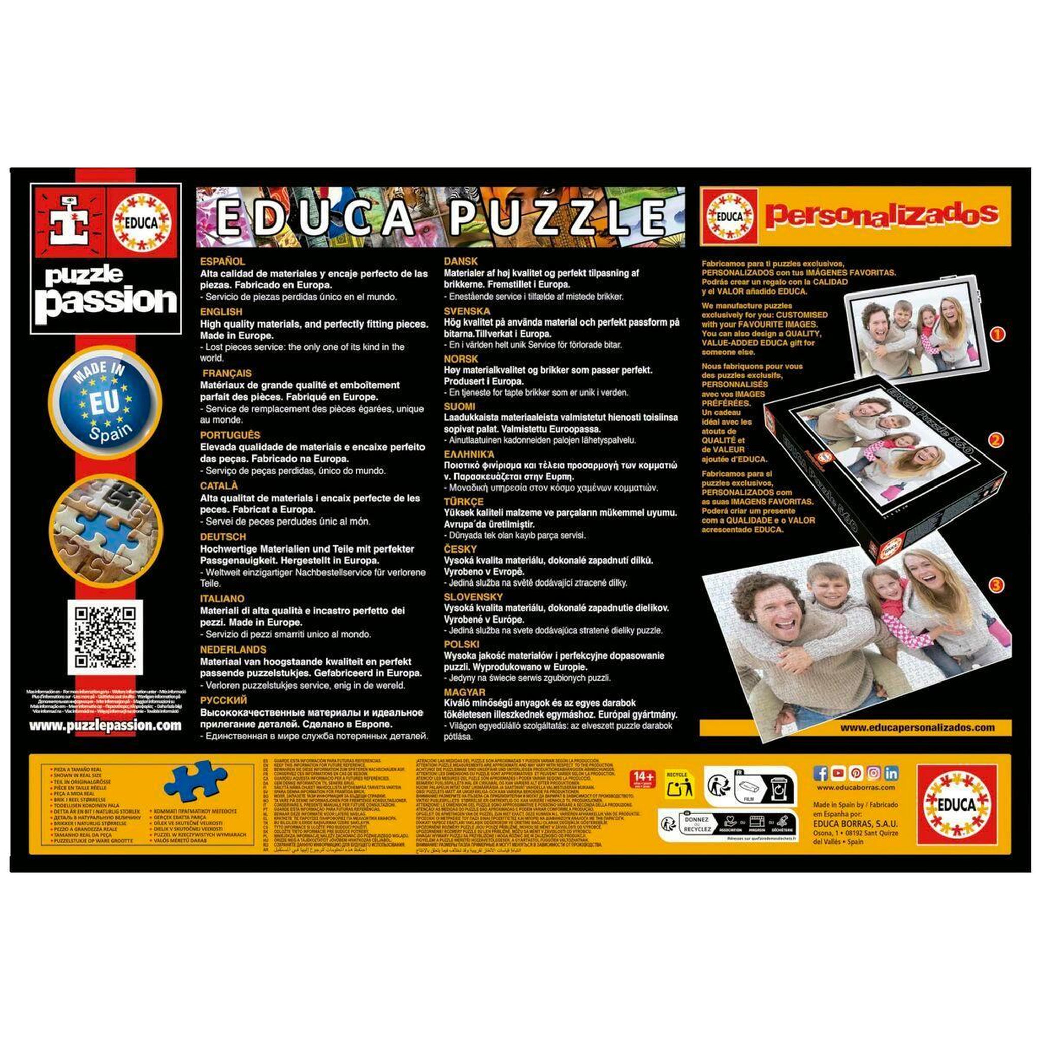 Voir la diapositive 2 : EDUCA Puzzle Educa 5000 pièces Le Consulat