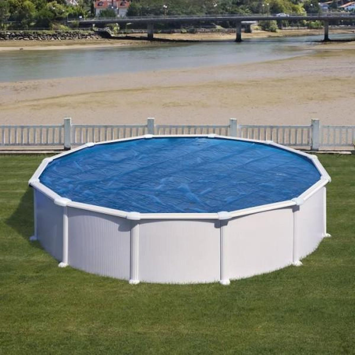 GRE Bâche à bulles pour piscine acier ronde Ø 4,60 m - Gré