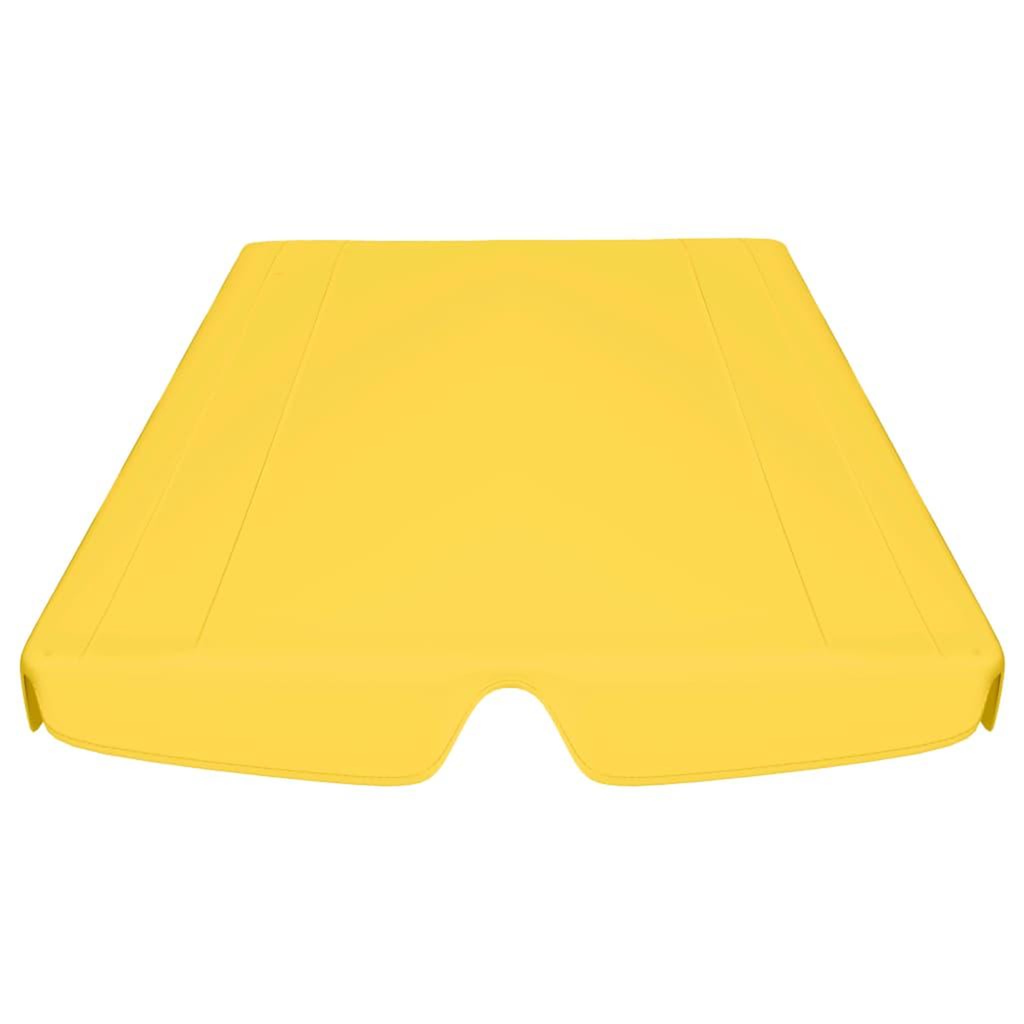 Voir la diapositive 4 : VIDAXL Toit de rechange de balançoire Jaune 150/130x105/70 cm