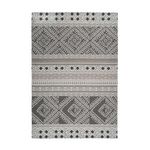 Paris Prix Tapis d'Extérieur Ethnique  Yoga  Taupe & Crème. Coloris disponibles : Marron