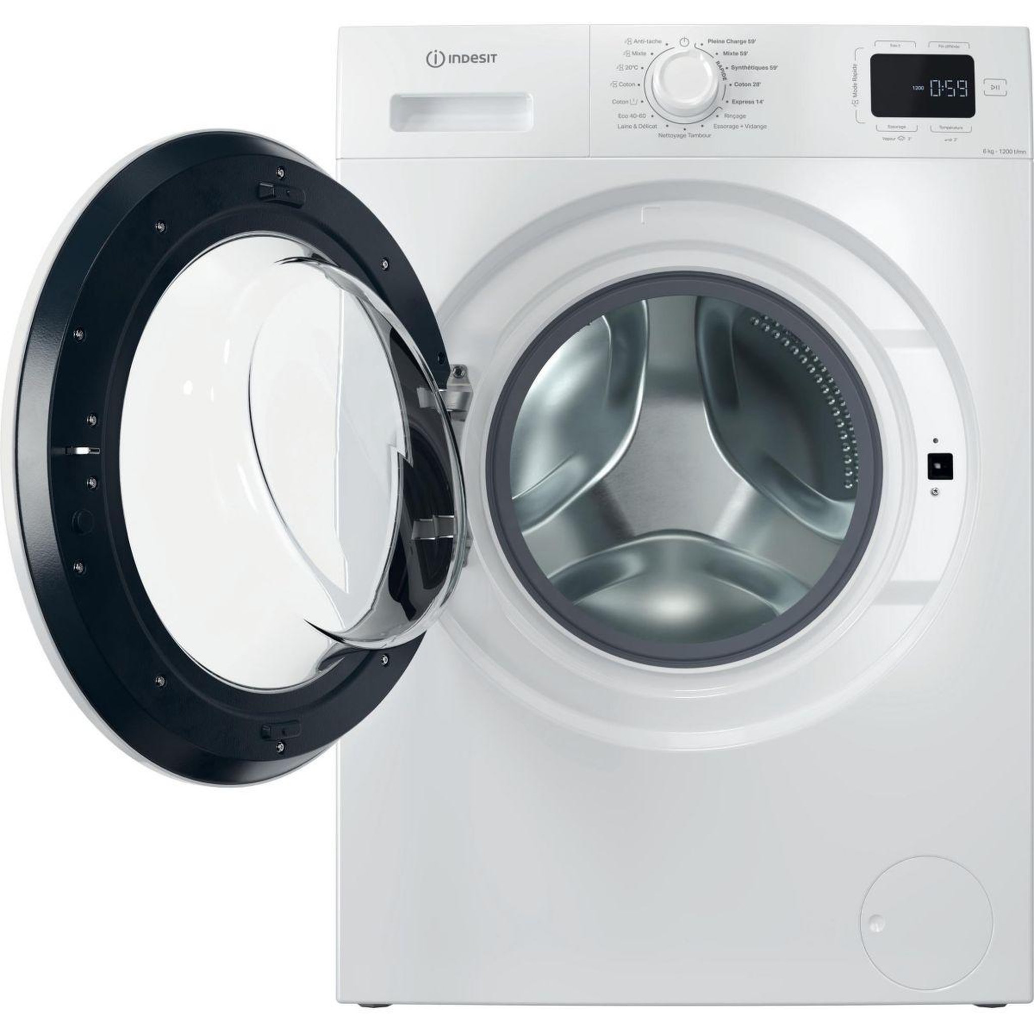 Voir la diapositive 4 : Indesit Lave linge hublot IM642MYTIMEFR