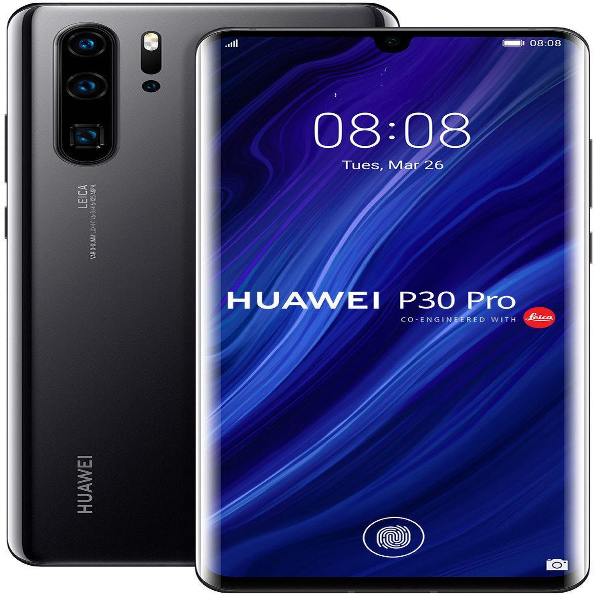 Voir la diapositive 1 : HUAWEI P30 Pro (Dual Sim) Reconditionné 128 Go - Grade C - Noir