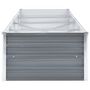 Voir la diapositive 4 : VIDAXL Lit sureleve de jardin Acier galvanise 320x80x45 cm Gris