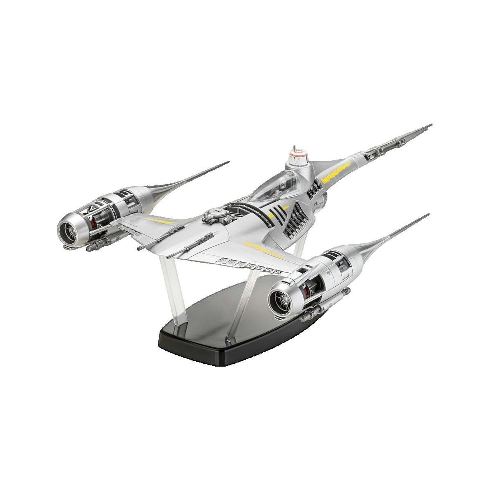 Voir la diapositive 2 : Revell Maquette Revell N1 Starfighter argent