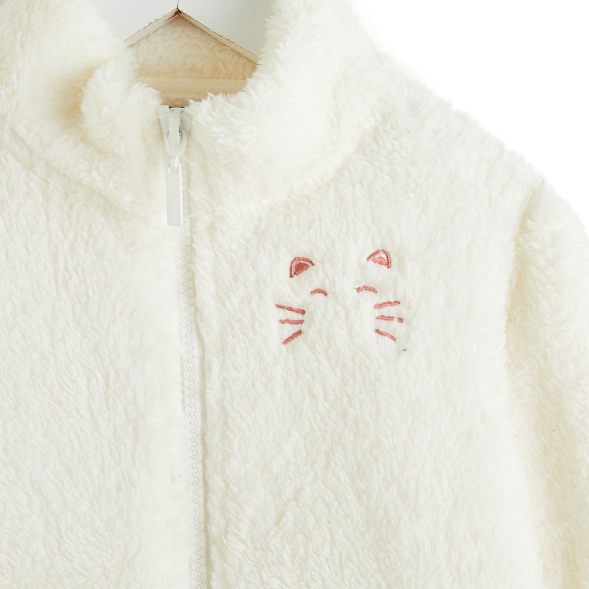 IN EXTENSO Sweat polaire zippé fille