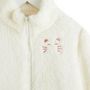 Voir la diapositive 4 : IN EXTENSO Sweat polaire zippé fille