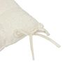 Voir la diapositive 3 : ATMOSPHERA Galette de Chaise Bouclette  Soana  38x38cm Ivoire