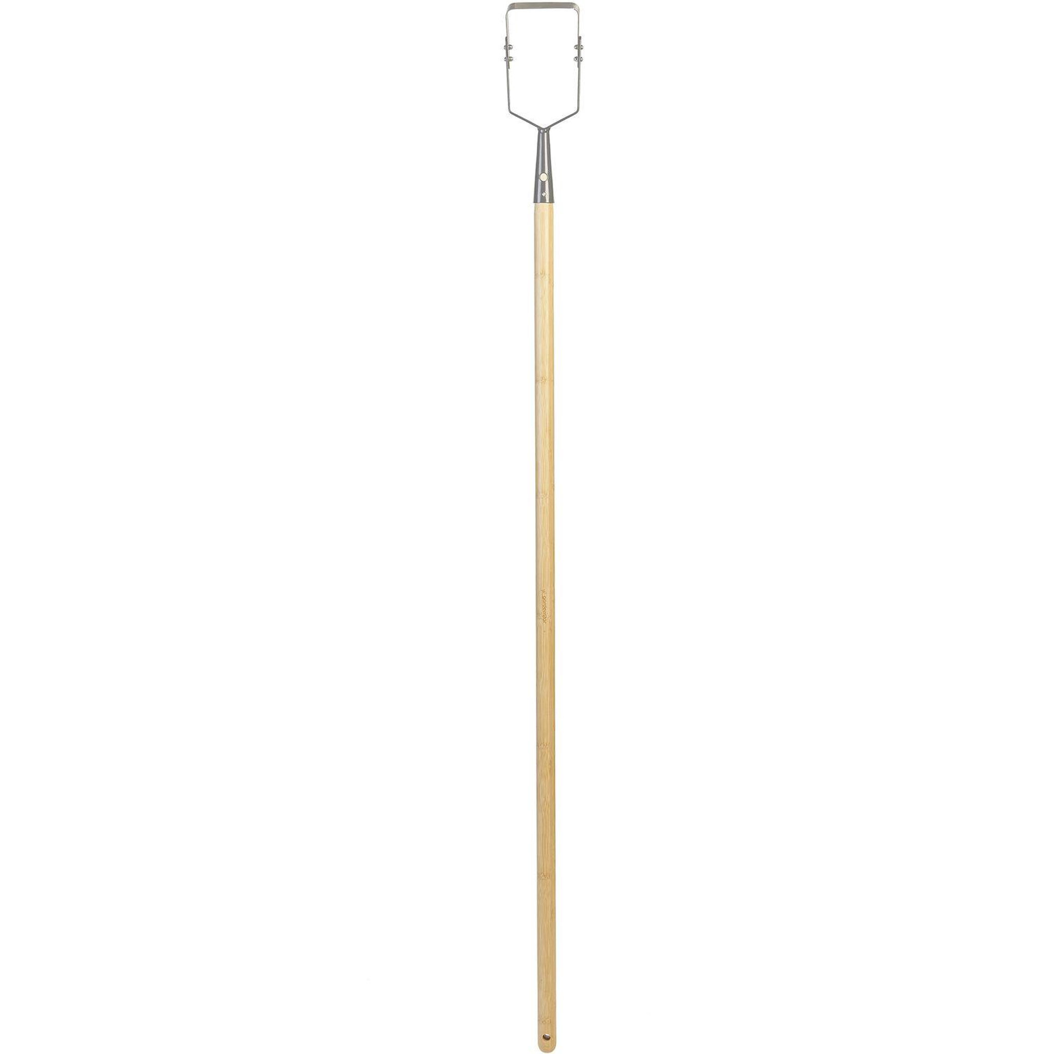GARDENSTAR Houe à boucle pour désherbage manche en bambou - 150 cm