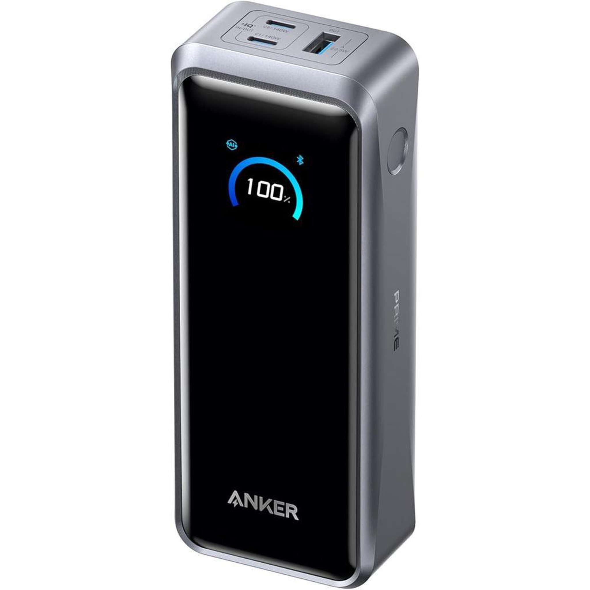 Anker Batterie externe anker prime 26250 mah 300 w double usb-c et usb-a gris mat
