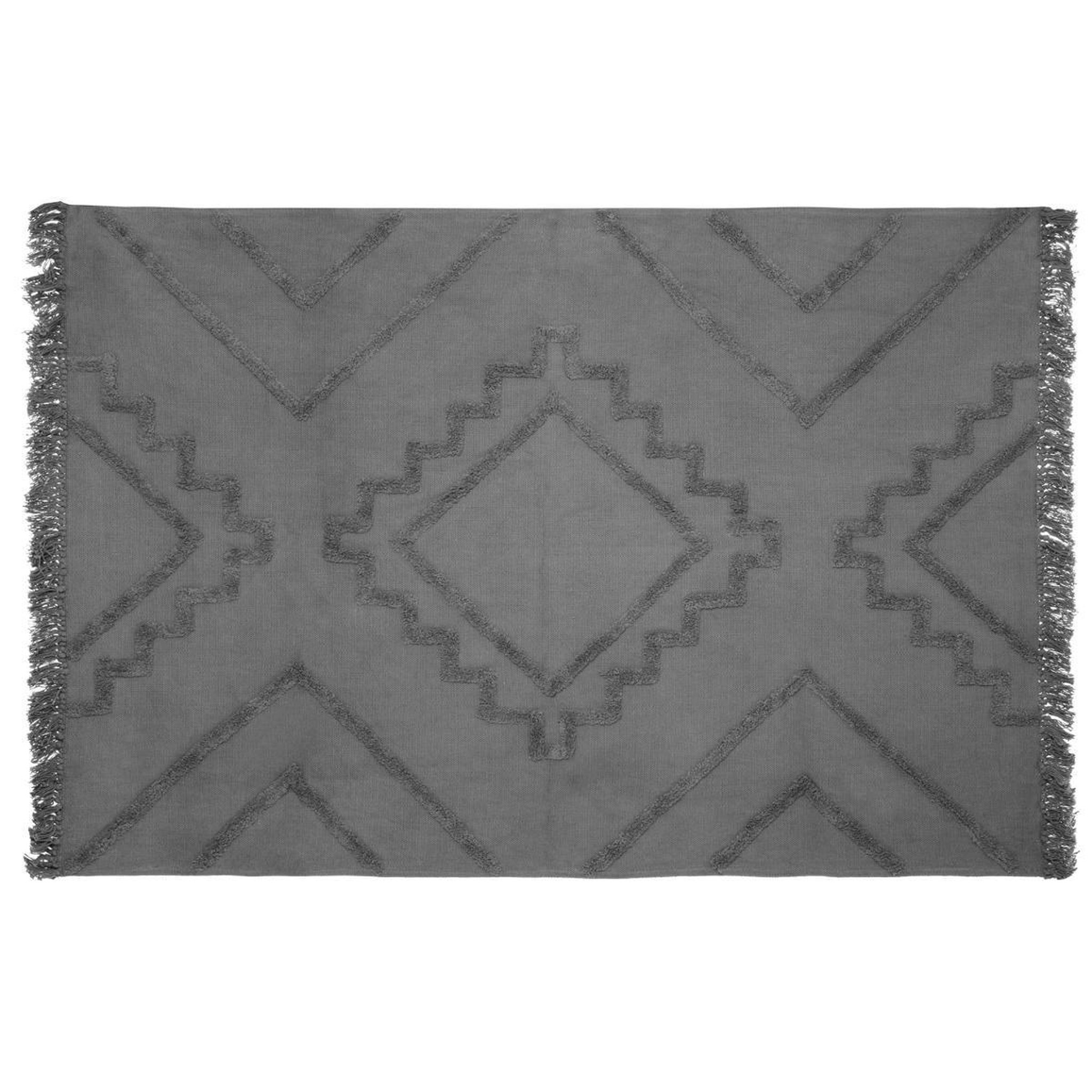 Voir la diapositive 1 : ATMOSPHERA Tapis Déco Tufté  Inca  120x170cm Gris