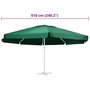 Voir la diapositive 5 : VIDAXL Tissu de remplacement pour parasol d'exterieur Vert 610 cm